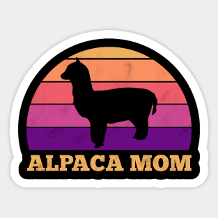 Alpaca Mom Llama Mother Sticker